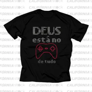 CAMISETA DEUS ESTÁ NO CONTROLE