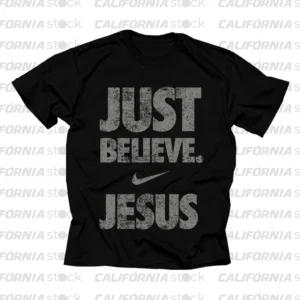CAMISETA JUST BELIEVE JESUS