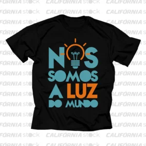 CAMISETA SOMOS A LUZ DO MUNDO